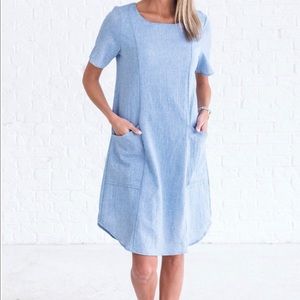 Bella Ella Boutique light blue dress